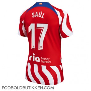 Atletico Madrid Saul Niguez #17 Hjemmebanetrøje Dame 2022-23 Kortærmet